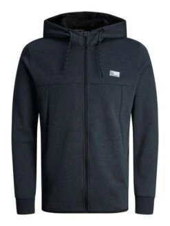 Jack &amp; Jones Herren Zip Hoodie Kapuzenpullover JCOAIR SWEAT ZIP - Regular Fit -Zoe Bekleidungsgeschäft 46122 jj 4401536 front