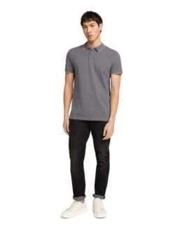 Tom Tailor Denim Herren Poloshirt TIPPING - Regular Fit -Zoe Bekleidungsgeschäft 46662 Denim Tom Ta 202 15180 1030720 2