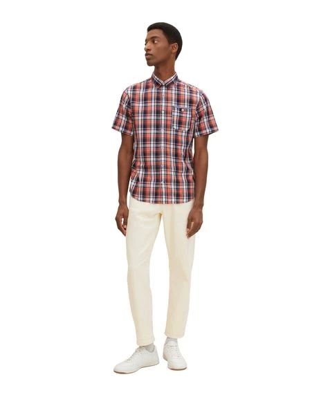 Tom Tailor Herren Kurzarm Hemd CHECKED - Regular Fit 3 Tom Tailor Herren Kurzarm Hemd CHECKED - Regular Fit