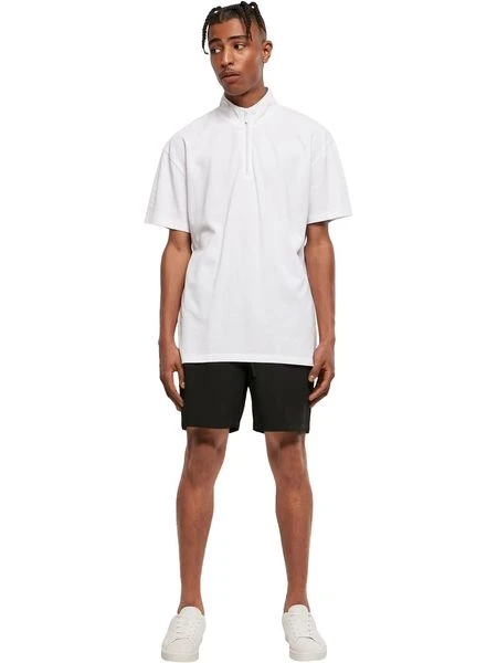 Urban Classics Herren T-Shirt BOXY ZIP PIQUE - Relaxed Fit 4 Urban Classics Herren T-Shirt BOXY ZIP PIQUE - Relaxed Fit – Bild 2