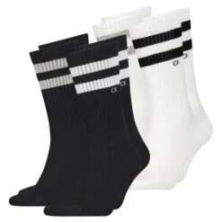 Calvin Klein Herren Socken STRIPES 4er, 6er, 8er Pack -Zoe Bekleidungsgeschäft 46999 46846 Black 2er White 2er