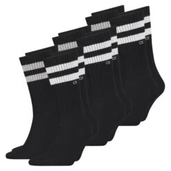 Calvin Klein Herren Socken STRIPES 4er, 6er, 8er Pack -Zoe Bekleidungsgeschäft 46999 46846 Black 6er