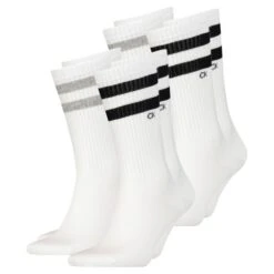 Calvin Klein Herren Socken STRIPES 4er, 6er, 8er Pack -Zoe Bekleidungsgeschäft 46999 46846 White 4er