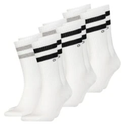 Calvin Klein Herren Socken STRIPES 4er, 6er, 8er Pack -Zoe Bekleidungsgeschäft 46999 46846 White 6er