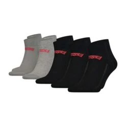 Levis Unisex Quarter Sportsocken MID CUT BATWING LOGO ECOM 5er Pack 14 Levis Unisex Quarter Sportsocken MID CUT BATWING LOGO ECOM 5er Pack -Zoe Bekleidungsgeschäft 47118 47118 5er Grau Schwarz