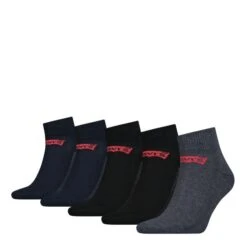 Levis Unisex Quarter Sportsocken MID CUT BATWING LOGO ECOM 5er Pack 10 Levis Unisex Quarter Sportsocken MID CUT BATWING LOGO ECOM 5er Pack -Zoe Bekleidungsgeschäft 47118 701222171 002 1