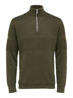 Selected Homme Selected Herren Highneck Pullover SLHMAINE -Zoe Bekleidungsgeschäft 47256 sel 3910437 front 1 1 1