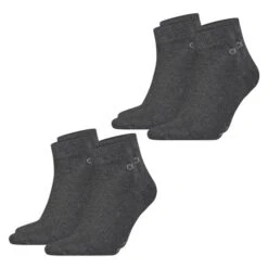 Calvin Klein Herren Quarter Socken 4er, 6er, 8er Pack -Zoe Bekleidungsgeschäft 47307 46343 4er Grau