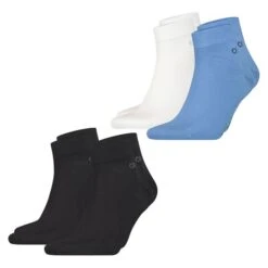 Calvin Klein Herren Quarter Socken 4er, 6er, 8er Pack -Zoe Bekleidungsgeschäft 47307 46343 4er Schwarz Weiss Hellblau