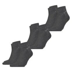 Calvin Klein Herren Quarter Socken 4er, 6er, 8er Pack -Zoe Bekleidungsgeschäft 47307 46343 6er Grau