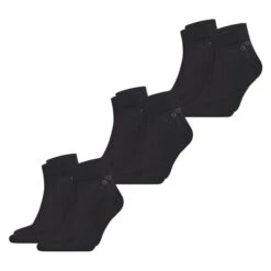 Calvin Klein Herren Quarter Socken 4er, 6er, 8er Pack -Zoe Bekleidungsgeschäft 47307 46343 6er Schwarz