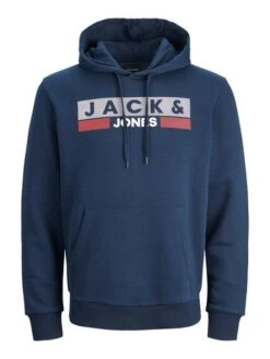 Jack &amp; Jones Herren Hoodie Kapuzenpullover JJECORP LOGO- 2er Pack - Regular Fit -Zoe Bekleidungsgeschäft 47677 jj 4191576 back