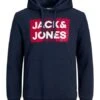 Jack &amp; Jones Herren Hoodie Kapuzenpullover JJECORP LOGO - Regular Fit Plussize