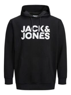 Jack &amp; Jones Herren Hoodie Kapuzenpullover JJECORP LOGO - Regular Fit Plussize -Zoe Bekleidungsgeschäft 47687 jj 3869748 front