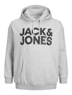 Jack &amp; Jones Herren Hoodie Kapuzenpullover JJECORP LOGO - Regular Fit Plussize -Zoe Bekleidungsgeschäft 47687 jj 3869749 front