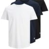 Jack &amp; Jones Herren Rundhals T-Shirt JJENOA 3er PACK - Regular Fit -Zoe Bekleidungsgeschäft 47717 jj 3644606 front
