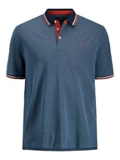 Jack &amp; Jones Herren Poloshirt JJEPAULOS - Relaxed Fit Plussize -Zoe Bekleidungsgeschäft 47724 jj 3342871 front