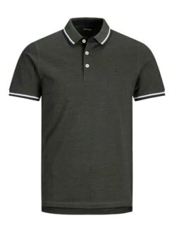 Jack &amp; Jones Herren Poloshirt JJEPAULOS - Relaxed Fit Plussize -Zoe Bekleidungsgeschäft 47724 jj 3721037 front