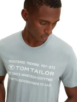 Tom Tailor Herren T-Shirt PRINTED BASIC - Regular Fit -Zoe Bekleidungsgeschäft 47853 Tom Tailor 211 28129 1034398 3 1 1 1