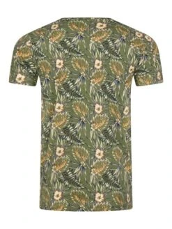 Riverso Herren Rundhals T-Shirt RIVBill Regular Fit -Zoe Bekleidungsgeschäft 48473 02 RIVBill H12021R22449AJD tropical ivy olive Rueck