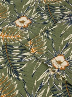 Riverso Herren Rundhals T-Shirt RIVBill Regular Fit -Zoe Bekleidungsgeschäft 48473 03 RIVBill H12021R22449AJD tropical ivy olive Detail