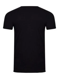 Riverso Herren Basic T-Shirt RIVLenny Regular Fit 3er Pack -Zoe Bekleidungsgeschäft 48661 03 RIVLenny H16180Z22519AJD Black Ru ck
