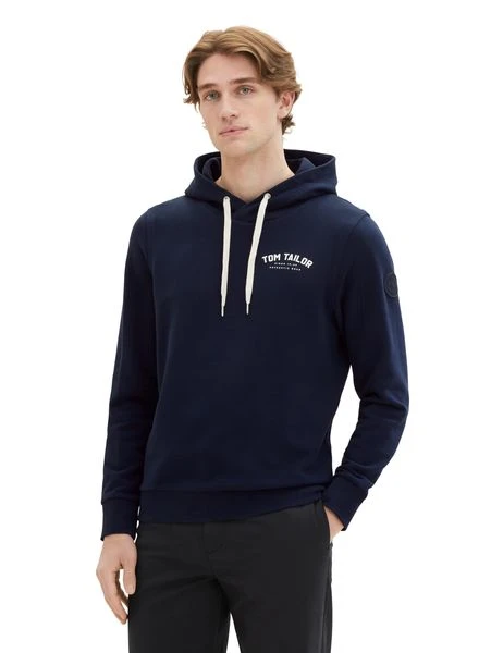 Tom Tailor Herren Kapuzenpullover LOGO HOODIE - Regular Fit 7 Tom Tailor Herren Kapuzenpullover LOGO HOODIE - Regular Fit – Bild 5