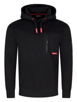 Riverso Herren Kapuzenpullover RIVLasse Regular Fit 38 Riverso Herren Kapuzenpullover RIVLasse Regular Fit -Zoe Bekleidungsgeschäft 49259 01 RIVLasse H10600R21450AJD black formula red Front